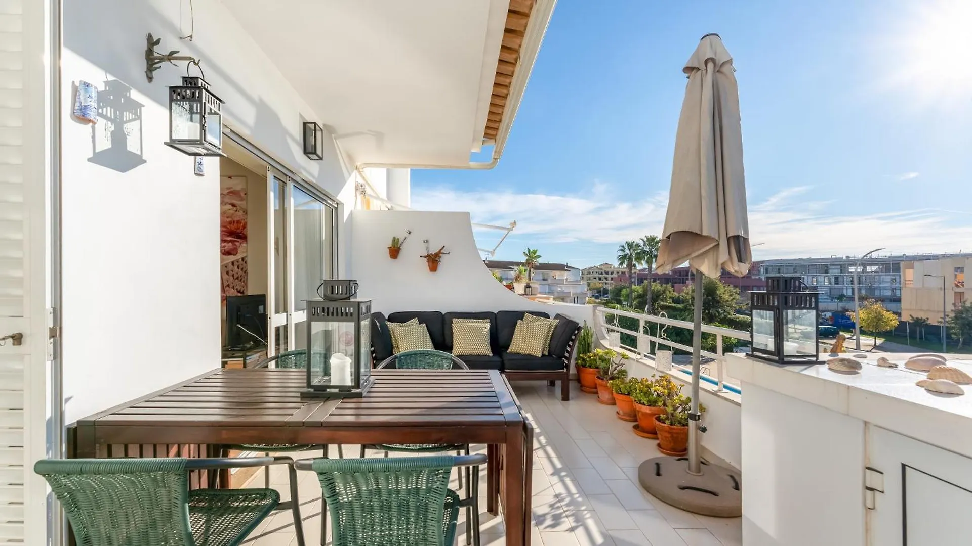 Design Top Floor With Balcony & Pool By Lovelystay Vilamoura Apartment